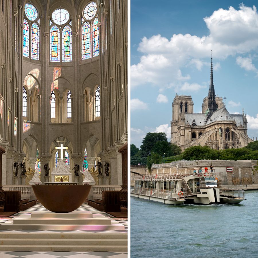 Notre Dame Access with Audio Guide & River Cruise