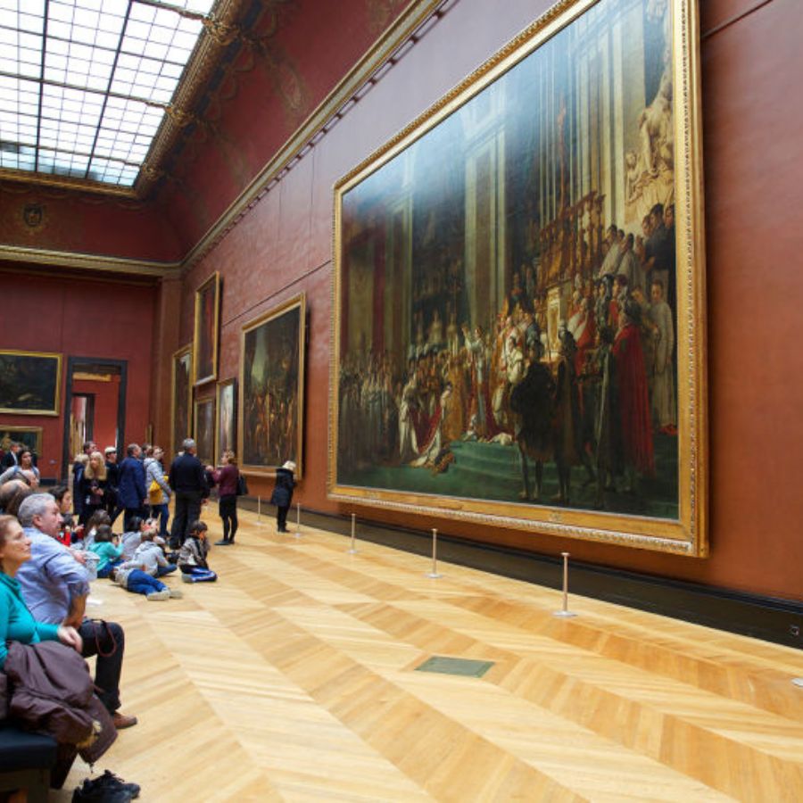 Louvre Ticket Entrance with Audio Guide